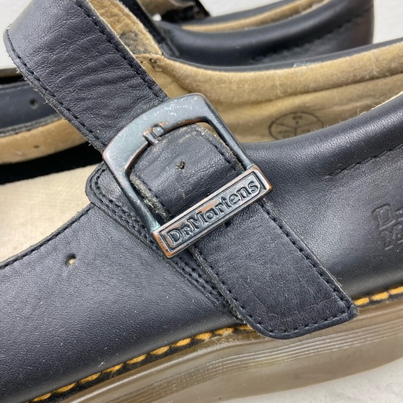 Dr. Martens Vintage Mary Jane Leather Shoes Made in England 8A57 Size 12D - Picture 8 of 15